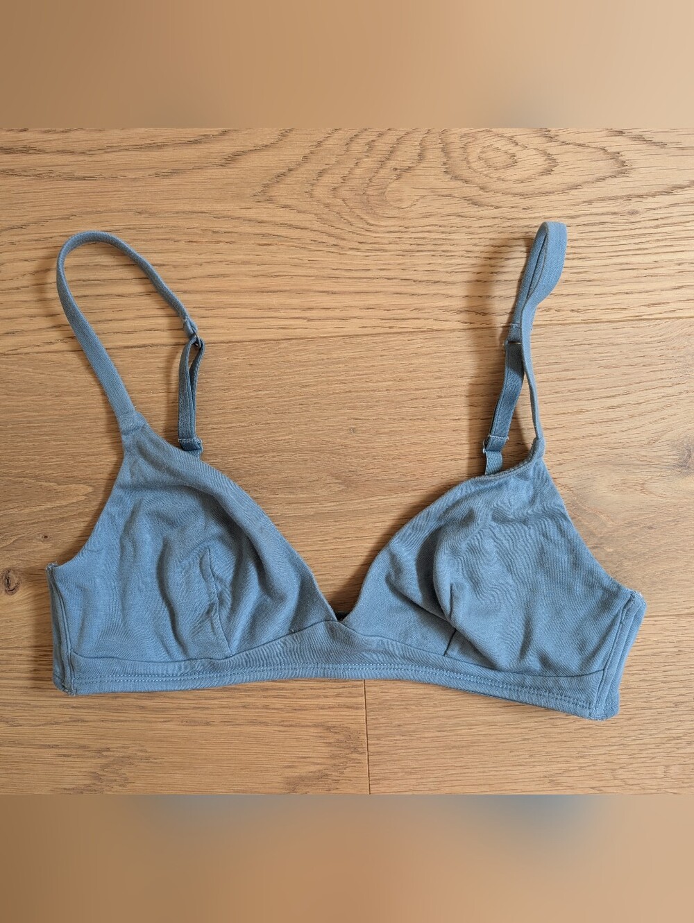 Ysé Paris Triangle Bra Storm Blue Cotton 90C (34C)